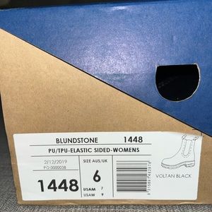 Blundstone Women's 1448 Chelsea Boot, Voltan Black, 6 UK/9 M US